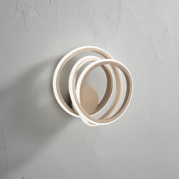 Ondaluce - LED Nástěnné svítidlo GOLDEN LED/23W/230V zlatá