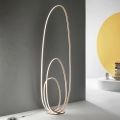 Ondaluce - LED Stmívatelná stojací lampa GOLDEN LED/45W/230V 160 cm zlatá