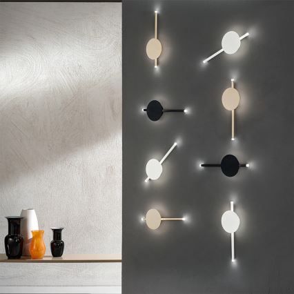 Ondaluce - LED Stmívatelné nástěnné svítidlo JAMES LED/16W/230V bílá