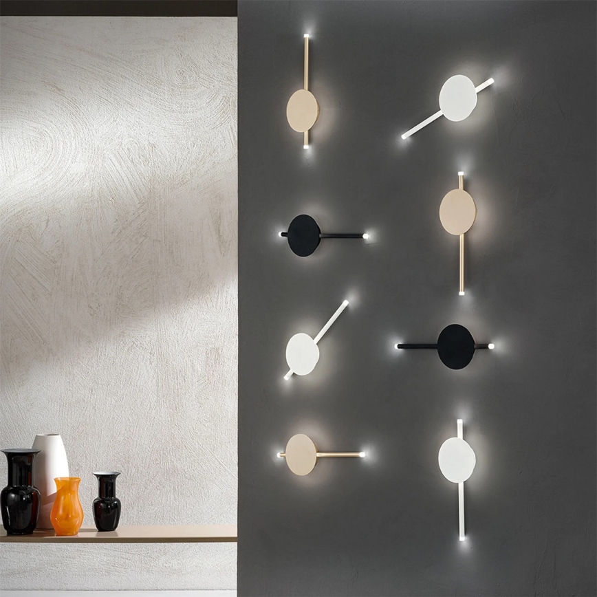 Ondaluce - LED Stmívatelné nástěnné svítidlo JAMES LED/16W/230V černá