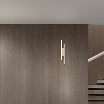 Ondaluce - LED Stmívatelné nástěnné svítidlo MOVIDA LED/16W/230V zlatá