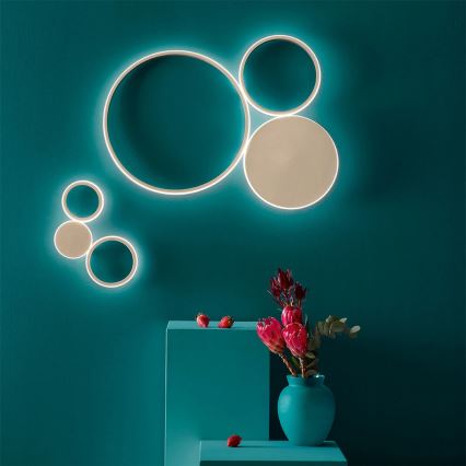 Ondaluce - LED Stmívatelné nástěnné svítidlo POIS LED/42W/230V zlatá