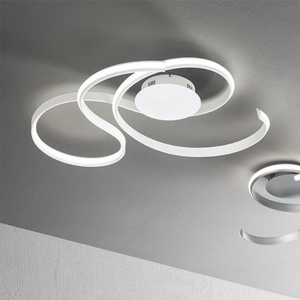 Ondaluce - LED Stmívatelné nástěnné svítidlo TWIST LED/57W/230V bílá