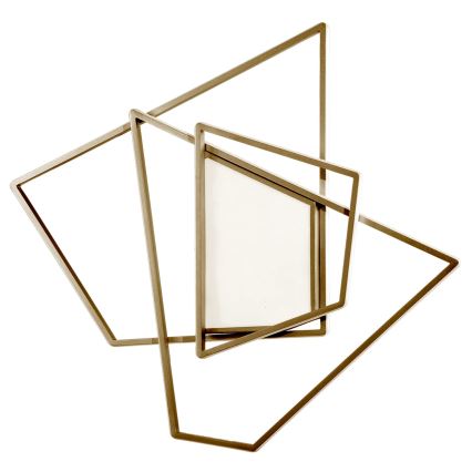 Ondaluce - LED Stmívatelné stropní svítidlo GALAXY LED/90W/230V 71x84 cm zlatá