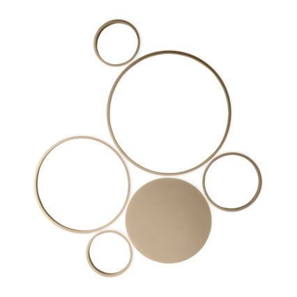 Ondaluce - LED Stmívatelné stropní svítidlo POIS LED/68W/230V zlatá