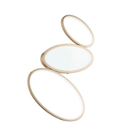 Ondaluce - LED Stmívatelné stropní svítidlo RICE LED/25W/230V 38x63 cm zlatá