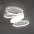 Ondaluce - LED Stmívatelné stropní svítidlo RICE LED/34W/230V 45x80 cm zlatá