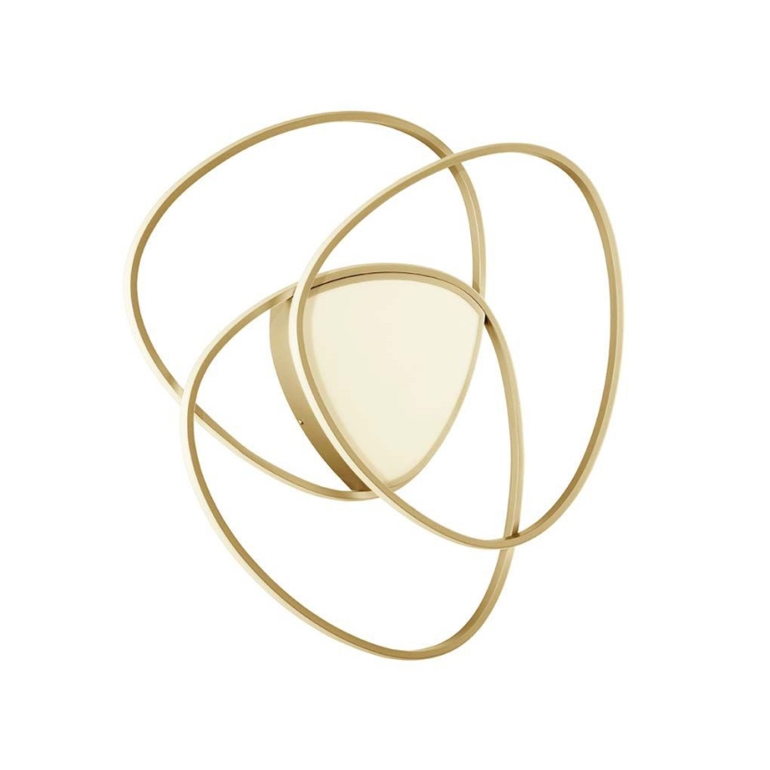 Ondaluce - LED Stmívatelné stropní svítidlo ROSE LED/60W/230V zlatá