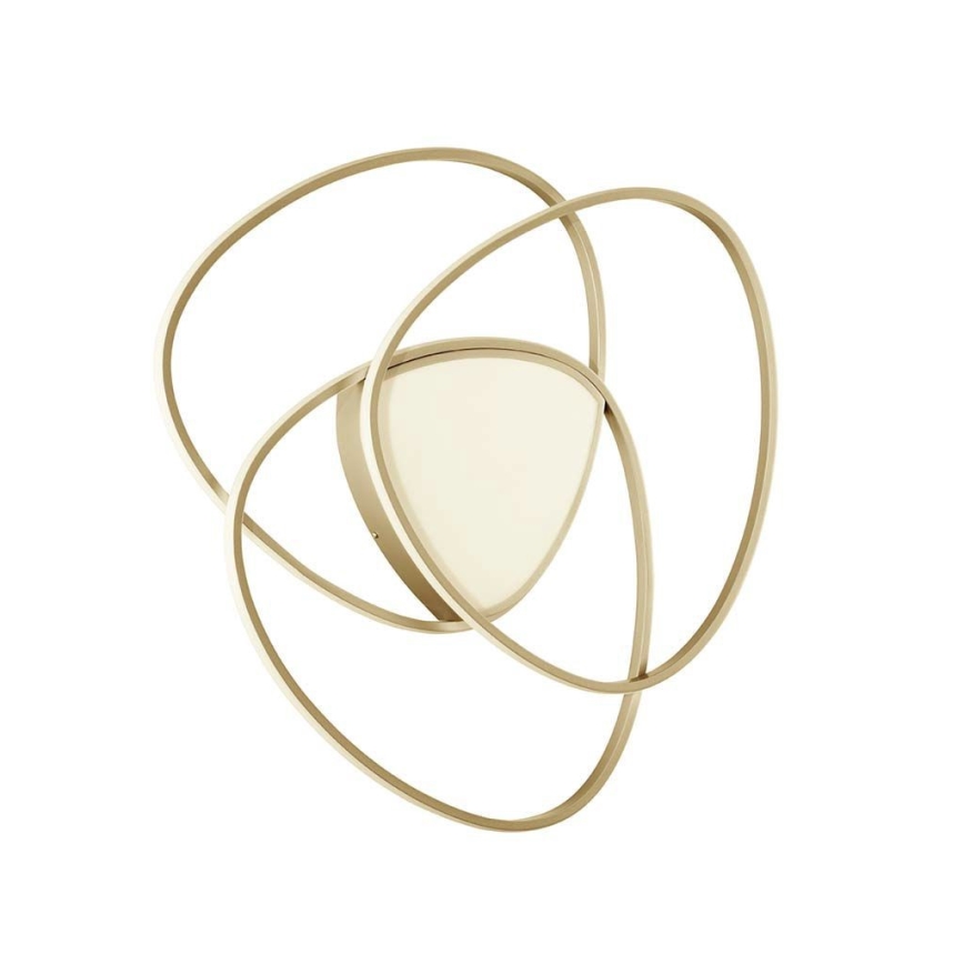 Ondaluce - LED Stmívatelné stropní svítidlo ROSE LED/70W/230V zlatá