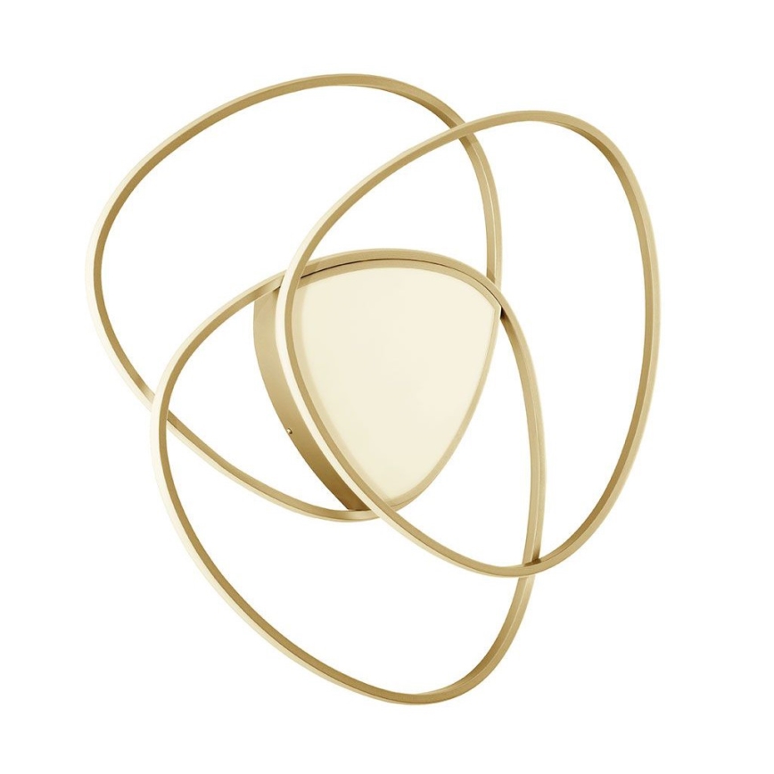 Ondaluce - LED Stmívatelné stropní svítidlo ROSE LED/80W/230V zlatá