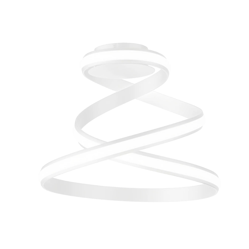 Ondaluce - LED Stmívatelné stropní svítidlo VUELTA LED/37W/230V pr. 55 cm bílá