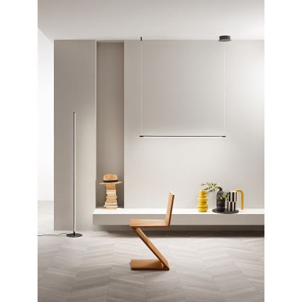 Ondaluce - LED Stmívatelný lustr na lanku GENIUS LED/28W/230V černá