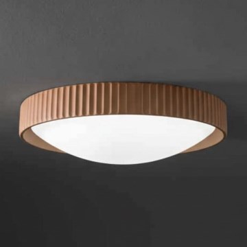 Ondaluce - LED Stropní svítidlo CONCRETE LED/20W/230V pr. 41 cm beton hnědá
