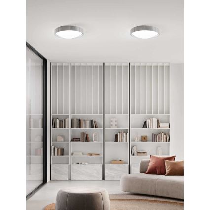 Ondaluce - LED Stropní svítidlo CONCRETE LED/20W/230V pr. 41 cm beton/šedá