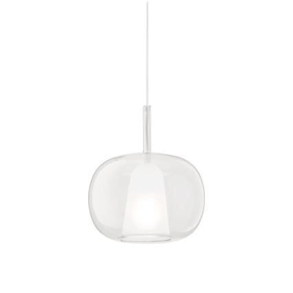 Ondaluce - Lustr na lanku THELMA 1xE27/15W/230V pr. 25 cm zlatá/čirá