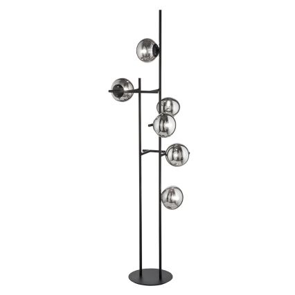 Ondaluce - Náhradní stínidlo univerzální JEWEL pr. 15 cm kouřová černá