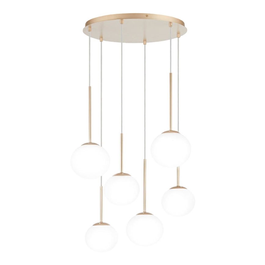 Ondaluce - Náhradní stínidlo univerzální JEWEL pr. 17 cm bílá