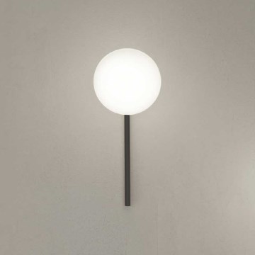 Ondaluce - Nástěnné svítidlo JEWEL 1xE14/10W/230V kouřová černá