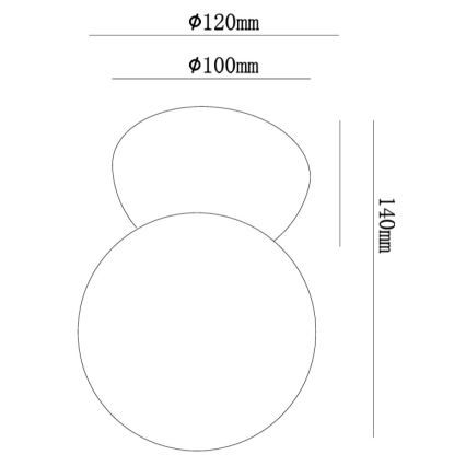 Ondaluce - Nástěnné svítidlo ROCK 1xG9/7W/230V bílá