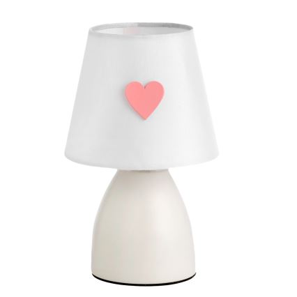 ONLI - Děstká lampička TITTA 1xE14/6W/230V 20 cm bílá