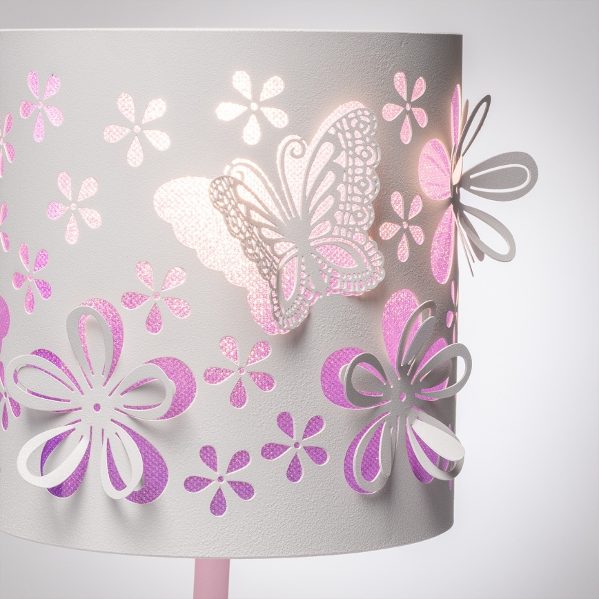 ONLI - Dětská lampička TITILLA 1xE14/6W/230V 22 cm fialová/bílá