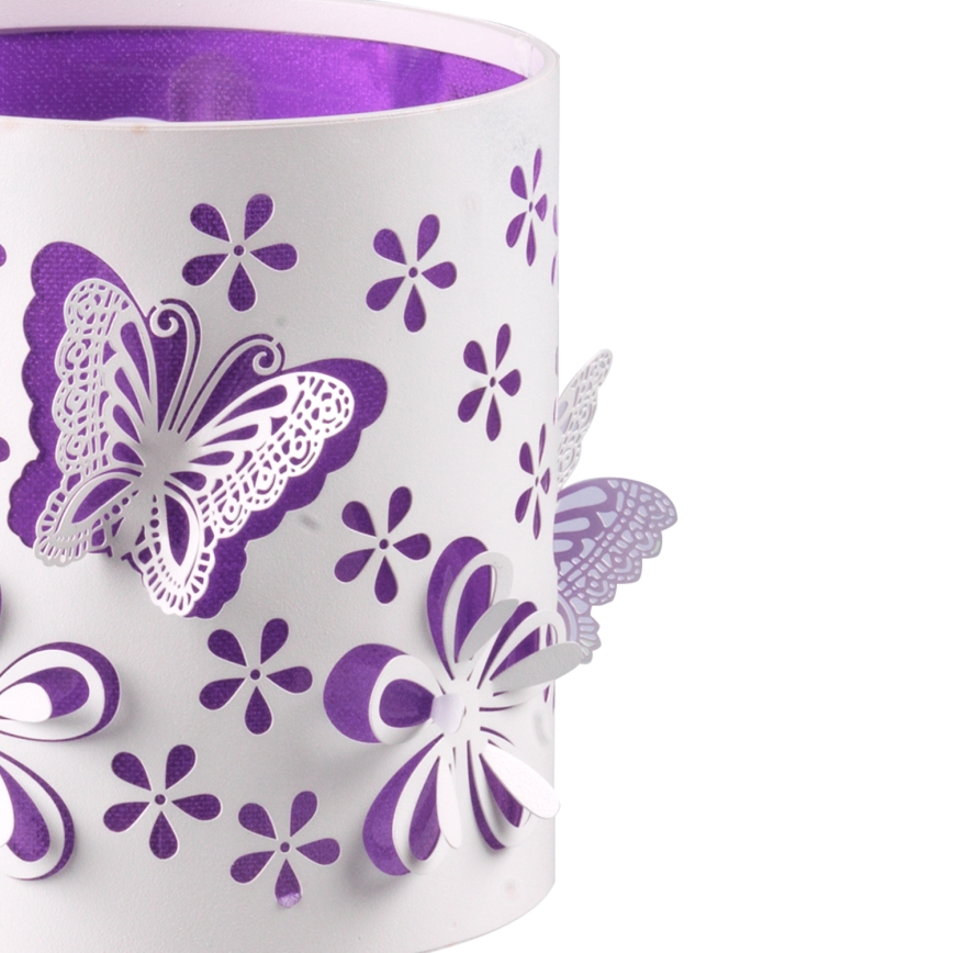 ONLI - Dětská lampička TITILLA 1xE14/6W/230V 22 cm fialová/bílá