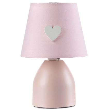 ONLI - Dětská lampička TITTA 1xE14/6W/230V 20 cm růžová