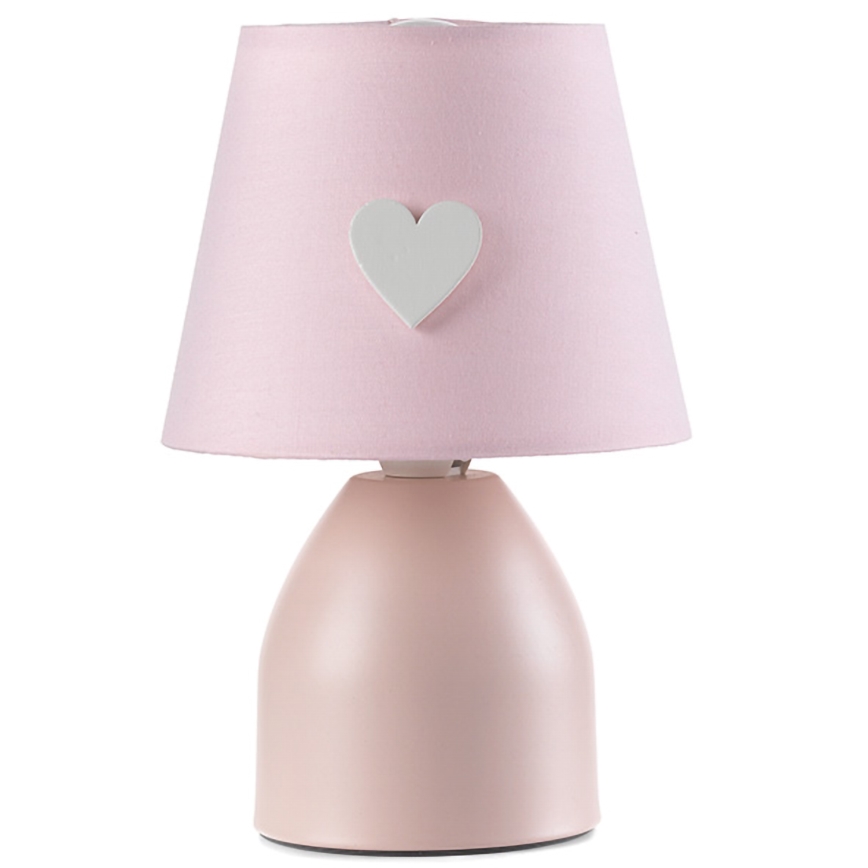 ONLI - Dětská lampička TITTA 1xE14/6W/230V 20 cm růžová
