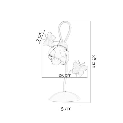 ONLI - Dětská stolní lampa BUTTERFLY 1xE14/6W/230V