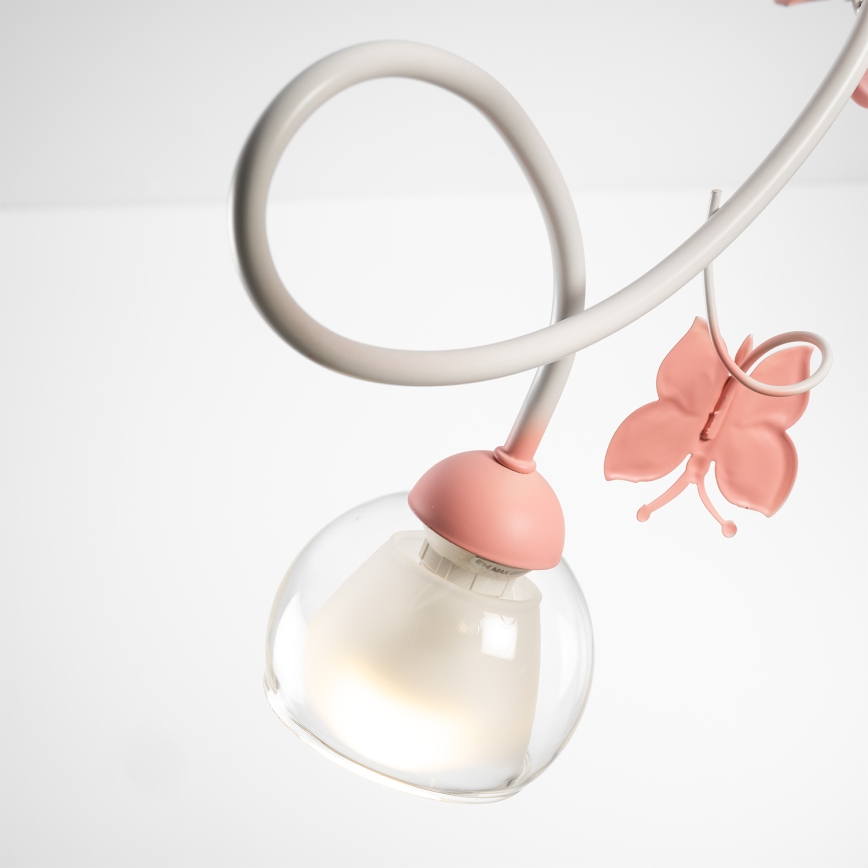 ONLI - Dětský lustr BUTTERFLY 3xE14/6W/230V