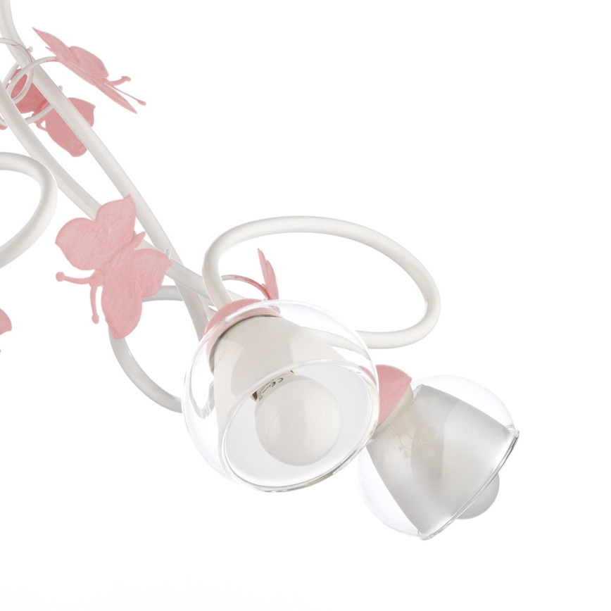 ONLI - Dětský lustr BUTTERFLY 5xE14/6W/230V