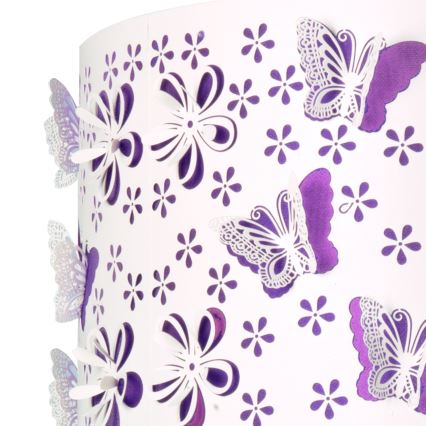 ONLI - Dětský lustr TITILLA 1xE27/22W/230V fialová/bílá