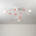 ONLI - Dětský přisazený lustr BUTTERFLY 3xE14/6W/230V