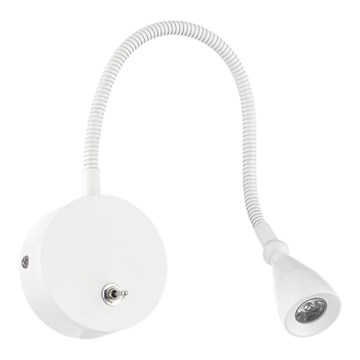 ONLI - LED Flexibilní lampička LEXI LED/1W/230V 4000K bílá