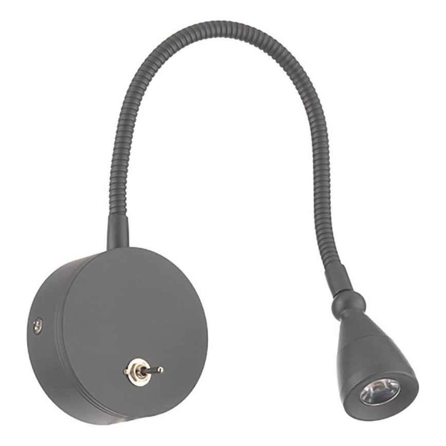 ONLI - LED Flexibilní lampička LEXI LED/1W/230V 4000K šedá