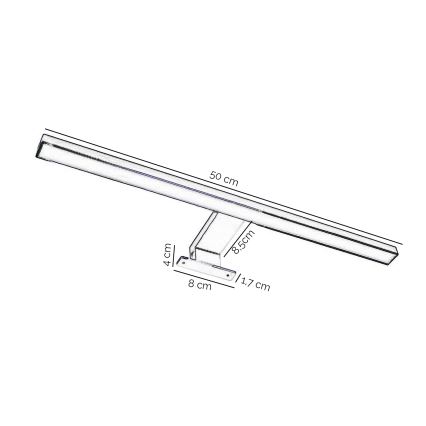 ONLI - LED Koupelnové osvětlení zrcadla NEMO LED/5,5W/230V 4000K 50 cm IP44 lesklý chrom