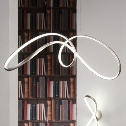 ONLI - LED Lustr na lanku INFINITY LED/50W/230V 4500K matný chrom