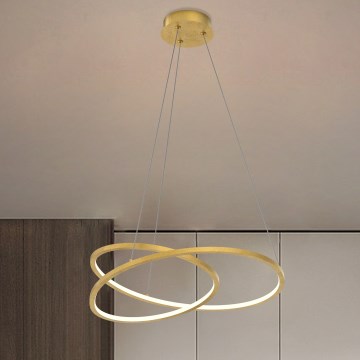 ONLI - LED Lustr na lanku LIBERTY LED/30W/230V 4000K zlatá