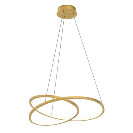 ONLI - LED Lustr na lanku LIBERTY LED/30W/230V 4000K zlatá