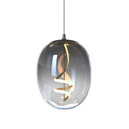 ONLI - LED Lustr na lanku LILLY LED/12W/230V 4000K černá