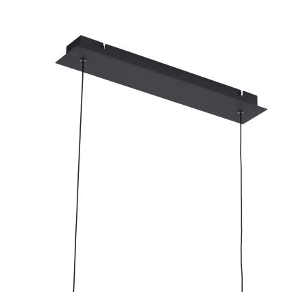 ONLI - LED Lustr na lanku SWING LED/30W/230V 4000K černá
