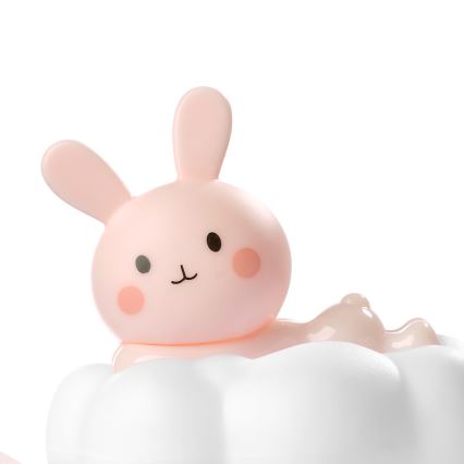 ONLI - LED Nabíjecí dětské noční světlo NUVOLINA LED/2,5W/5V 300 mAh králíček/růžová