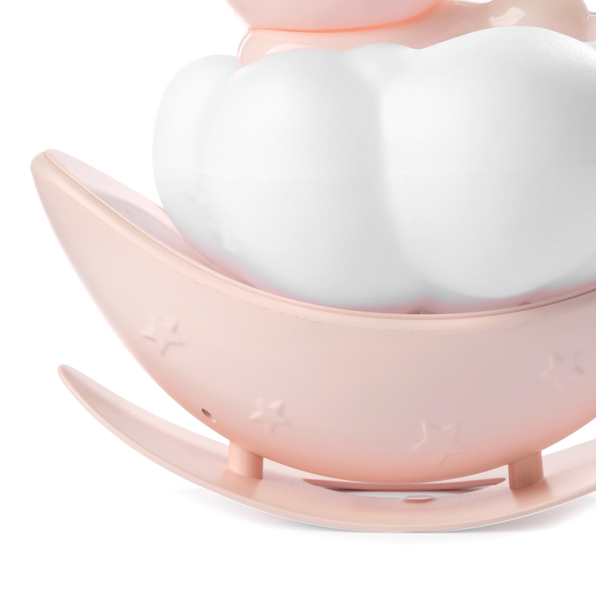 ONLI - LED Nabíjecí dětské noční světlo NUVOLINA LED/2,5W/5V 300 mAh králíček/růžová