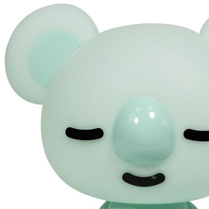 ONLI - LED Stmívatelná dětská noční lampička PUPPIES LED/3W/230V 20 cm koala/zelená