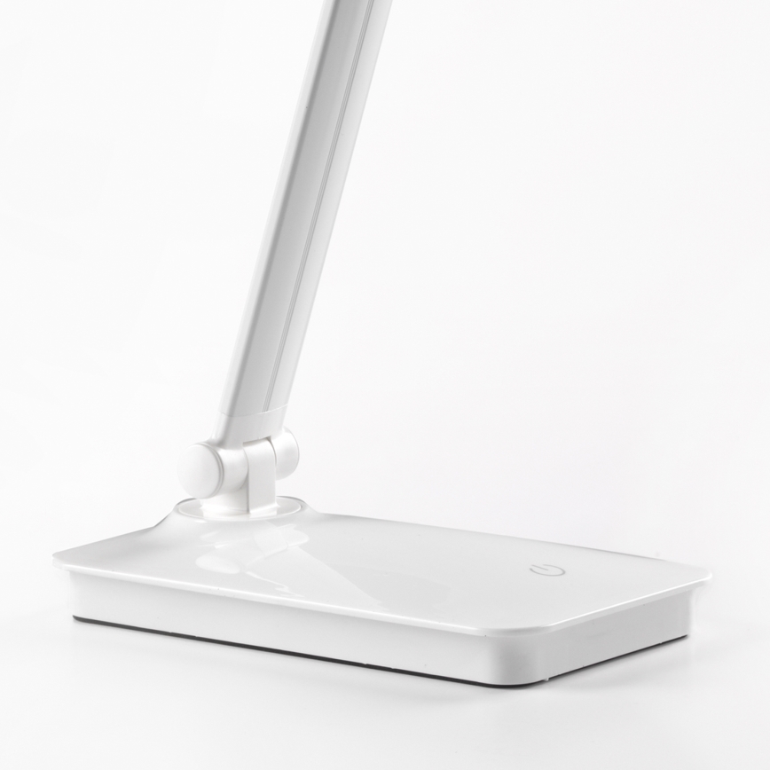 ONLI - LED Stmívatelná dotyková stolní lampa s USB portem DESKI LED/7W/230V 4000K bílá