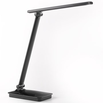ONLI - LED Stmívatelná stolní lampa s USB portem DESKI LED/7W/230V 4000K černá