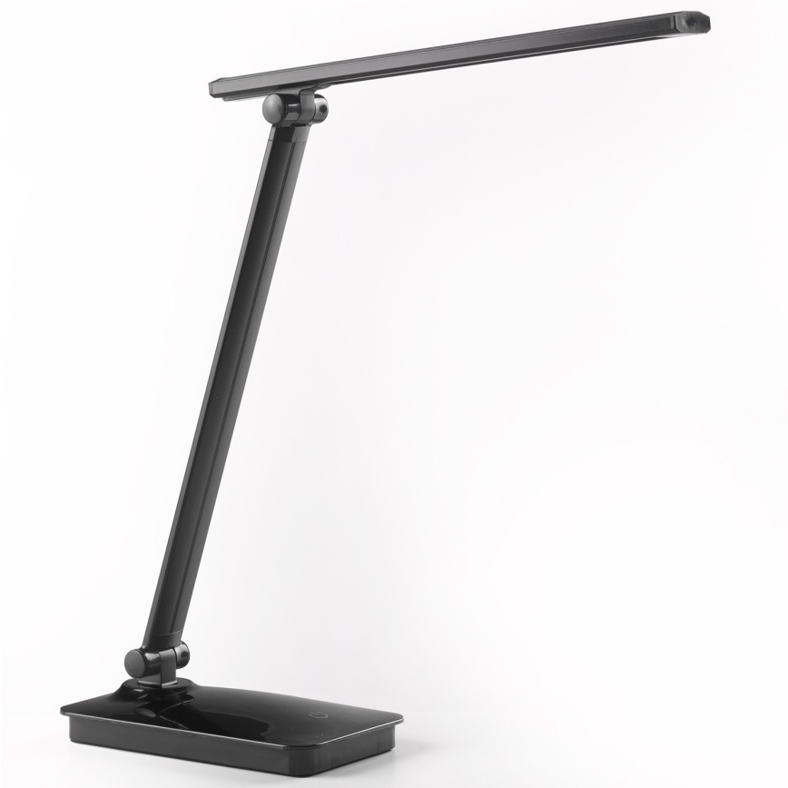 ONLI - LED Stmívatelná stolní lampa s USB portem DESKI LED/7W/230V 4000K černá