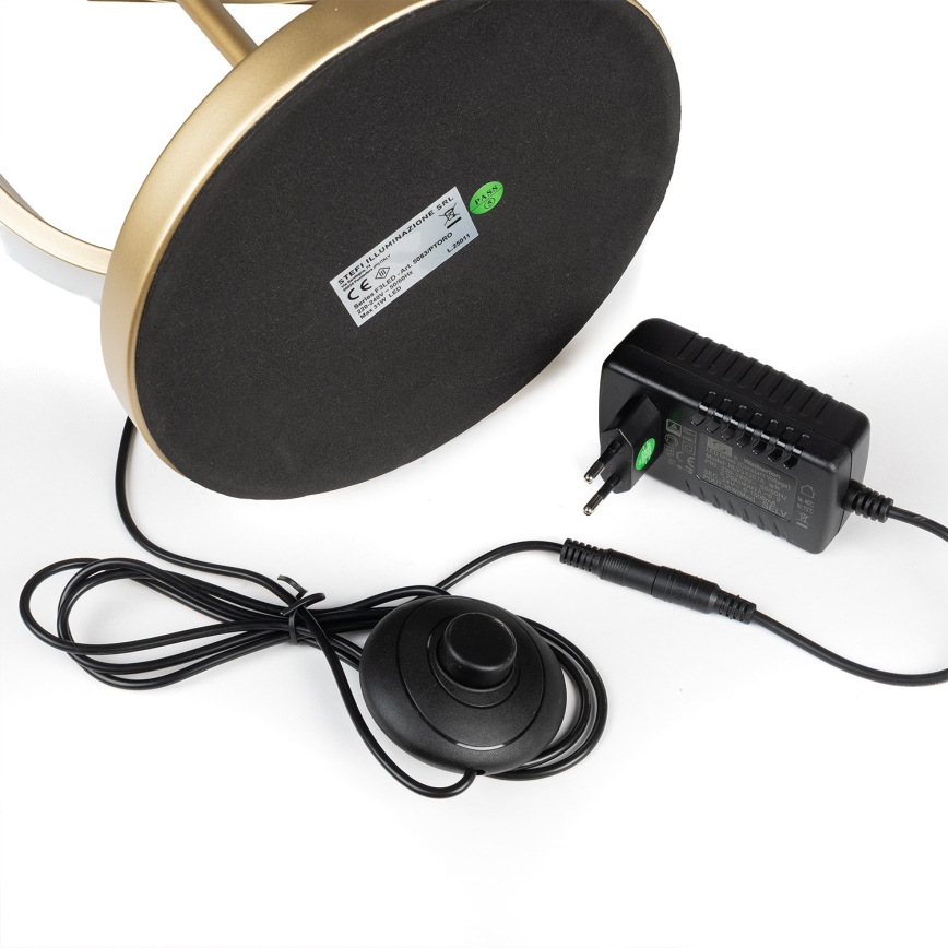 ONLI - LED Stojací lampa KIRA LED/31W/230V 4000K zlatá