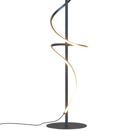 ONLI - LED Stojací lampa TWIST LED/24W/230V 4000K černá