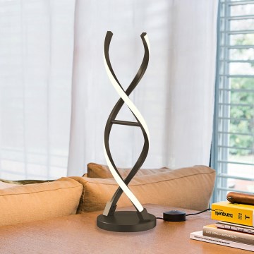 ONLI - LED Stolní lampa DNA LED/12W/230V 4000K 48,5 cm stříbrná
